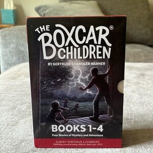 “The Boxcar Children” books 1-4 set. Brand new, books have never been opened.